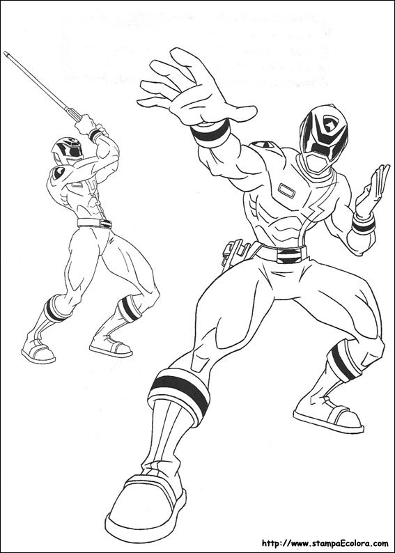 Disegni Power Rangers